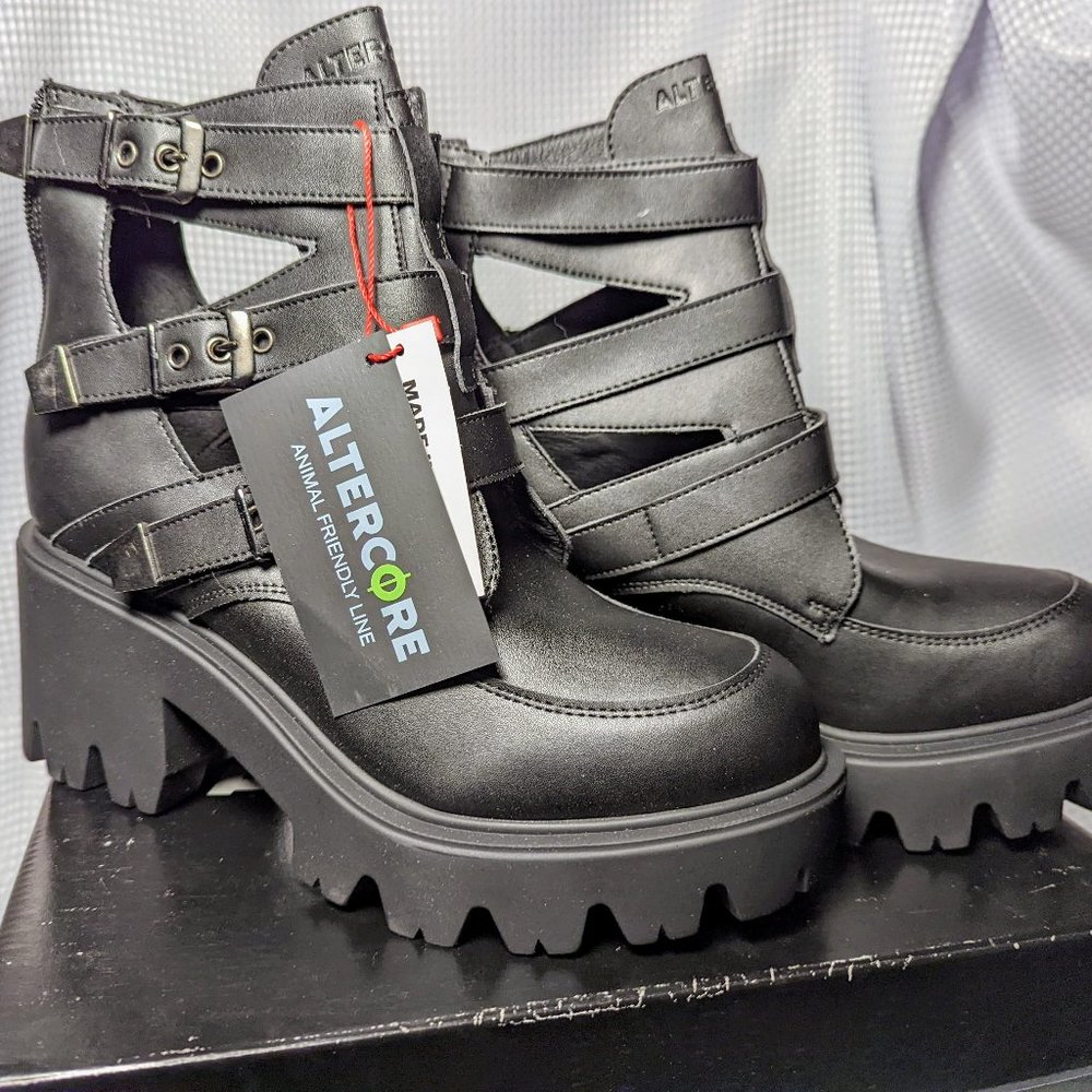 Altercore Randa Vegan Leather Booties